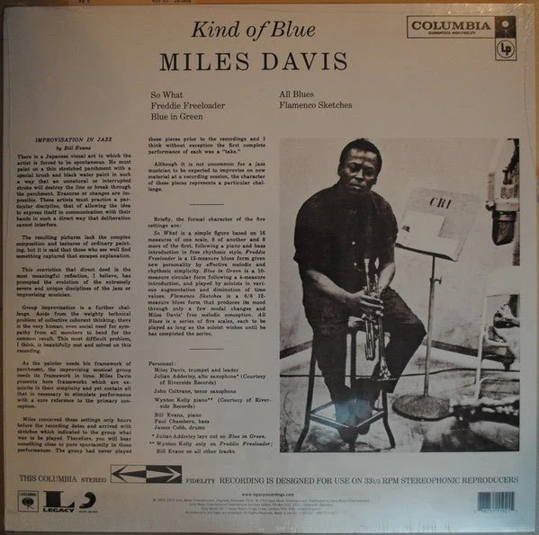 LP Miles Davis - Kind of Blue Nuevo precintado - Image 2