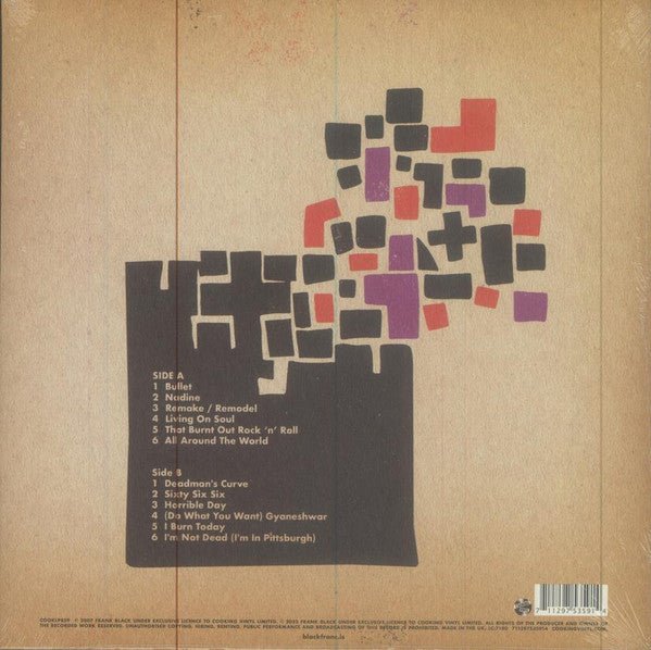 LP Frank Black - Live 2006  Nuevo precintado - Image 2