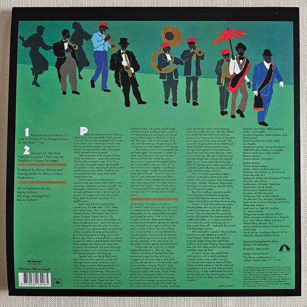 LP Benny Golson – I'm Always Dancin' To The Music Nuevo precintado - Image 2