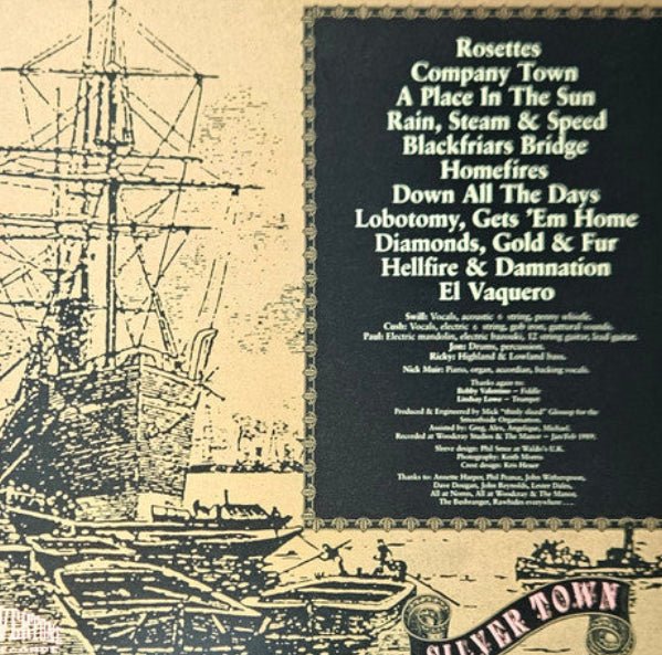 LP The Men They Couldn't Hang – Silver Town Nuevo precintado - Image 2