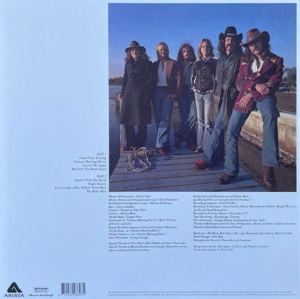 LP Dickey Betts & Great Southern – Atlanta's Burning Down Nuevo precintado - Image 2