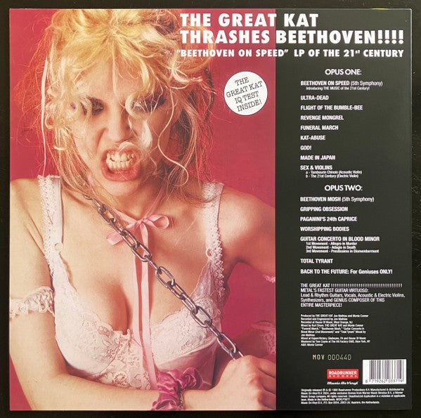 LP The Great Kat – Beethoven On Speed Nuevo precintado - Image 2