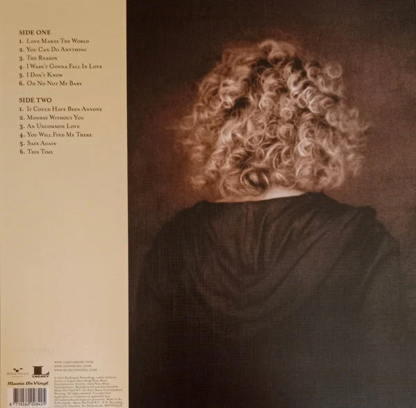 LP Carole King ‎– Love Makes The World Nuevo precintado - Image 2