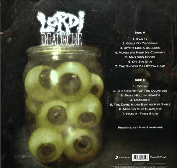 LP Lordi – Deadache Nuevo precintado - Image 2