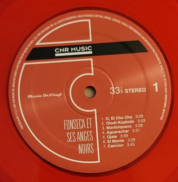 LP Fonseca Et Ses Anges Noirs – Fonseca Et Ses Anges Noirs Nuevo precintado - Image 3