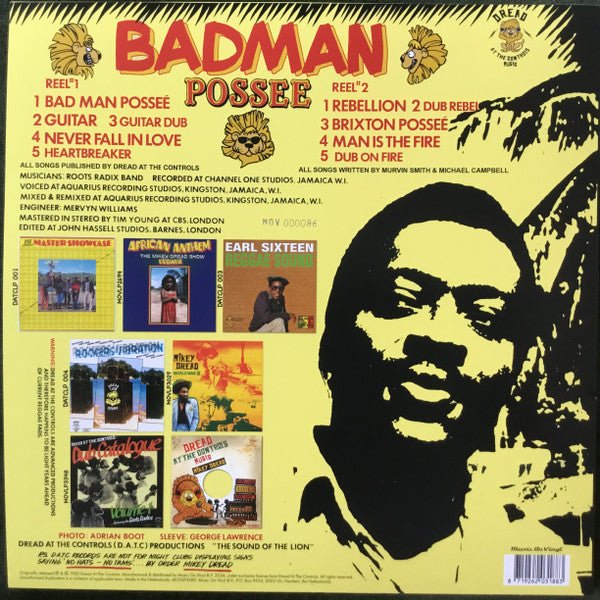 LP Junior Murvin ‎– Badman Possee Nuevo precintado - Image 2