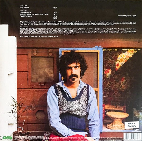 LP Frank Zappa ‎– Waka / Jawaka Nuevo precintado - Image 2
