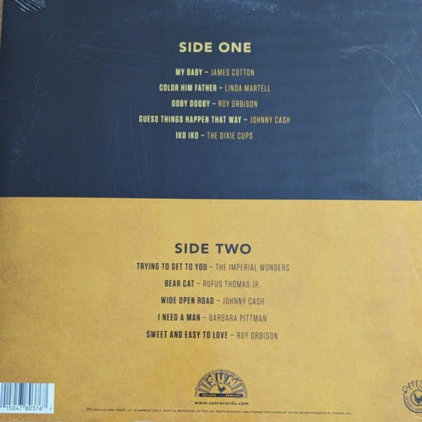 LP V/A – Sun Records' 70th Anniversary Compilation Vol. 2 Nuevo precintado - Image 2