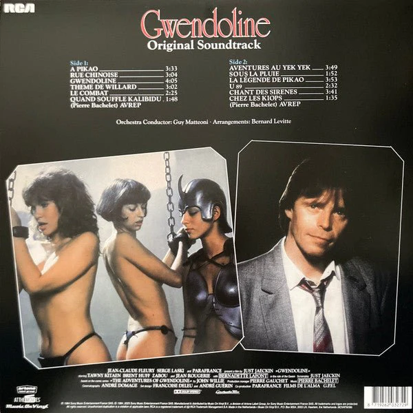 LP Banda Sonora - Pierre Bachelet – Gwendoline Nuevo precintado - Image 2