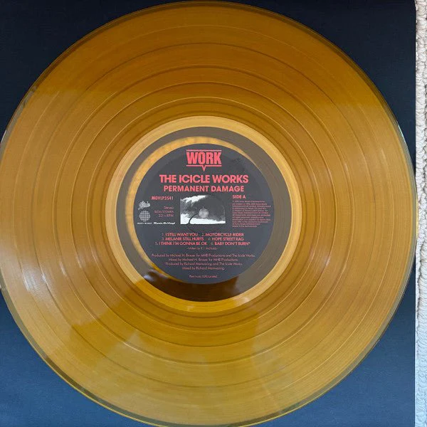 LP The Icicle Works – Permanent Damage Nuevo precintado - Image 3