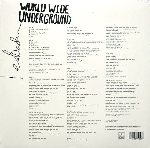 LP Erykah Badu ‎– Worldwide Underground Nuevo precintado - Image 2