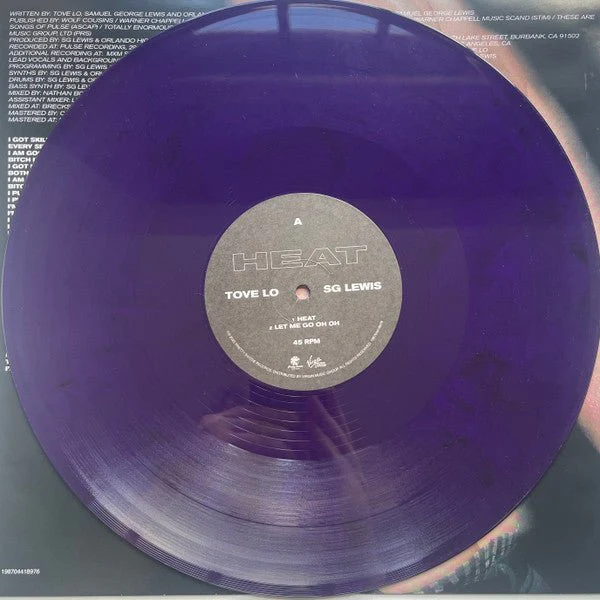 LP Tove Lo, SG Lewis ‎– Heat Nuevo precintado - Image 3