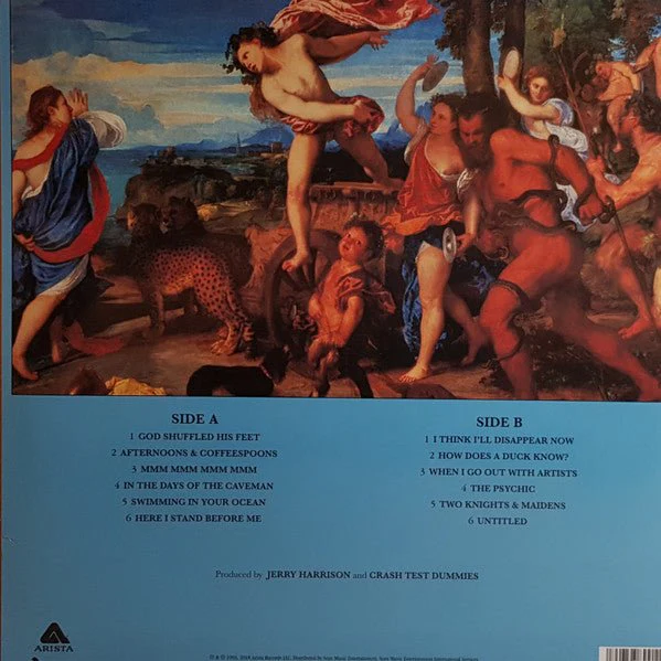 LP Crash Test Dummies – God Shuffled His Feet Nuevo precintado - Image 2
