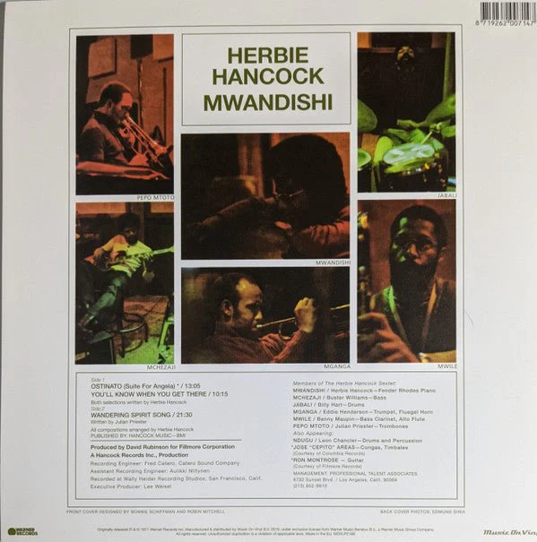 LP Herbie Hancock ‎– Mwandishi Nuevo precintado - Image 2