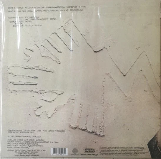 LP Soda Stereo ‎– Ruido Blanco (En Vivo) Nuevo precintado - Image 2