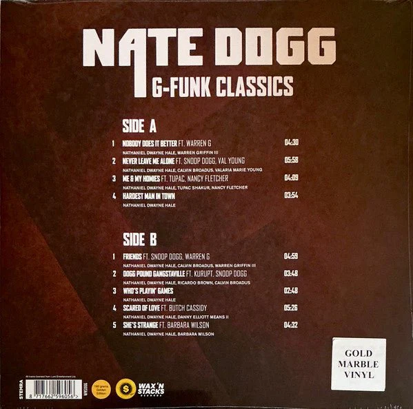 LP Nate Dogg ‎– G-Funk Classics Nuevo precintado - Image 2
