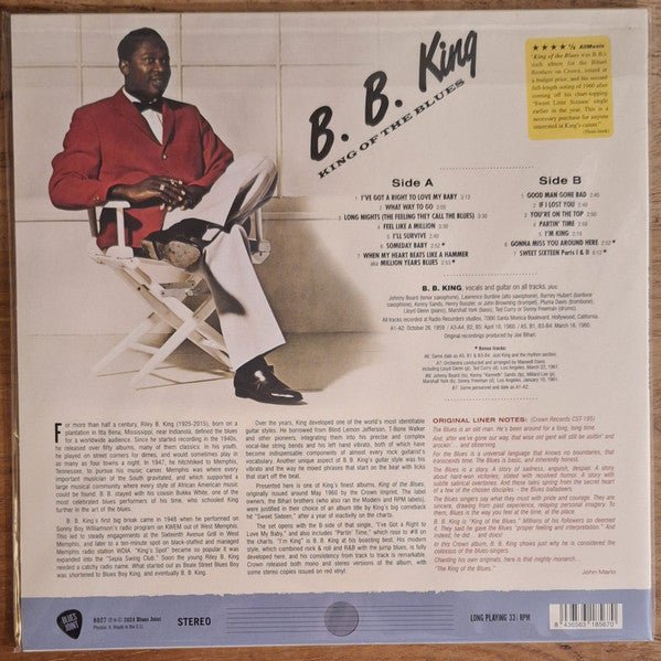 LP B.B. King – King Of The Blues Nuevo precintado - Image 2