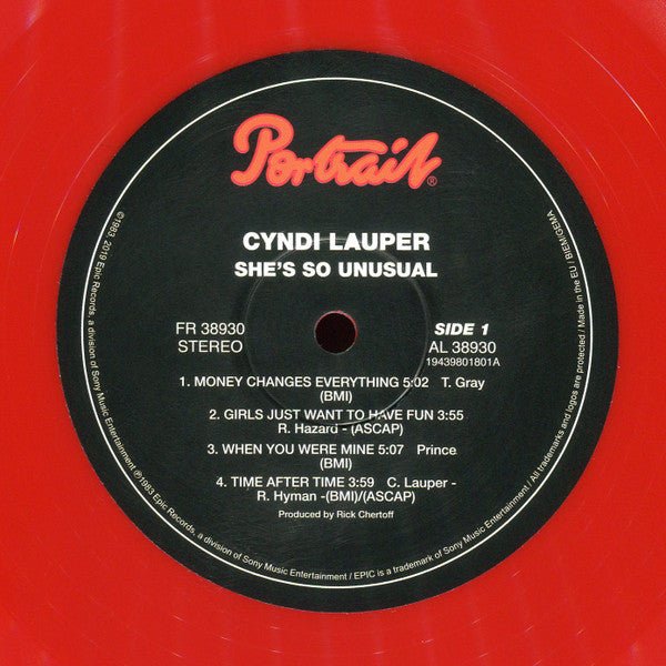 LP Cyndi Lauper – She's So Unusual Nuevo precintado - Image 3