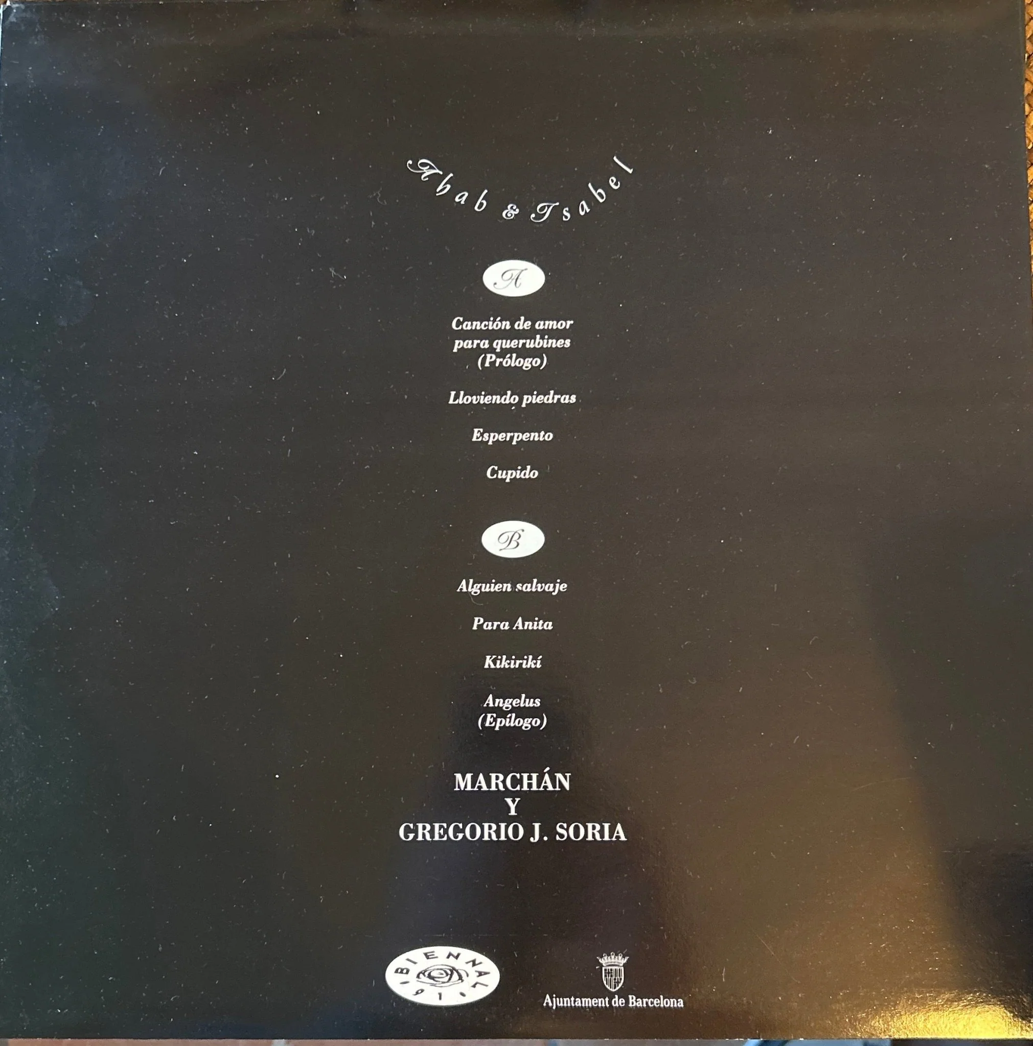 LP El Vuelo Del Avestruz ‎– Ahab & Isabel Nuevo precintado - Image 2