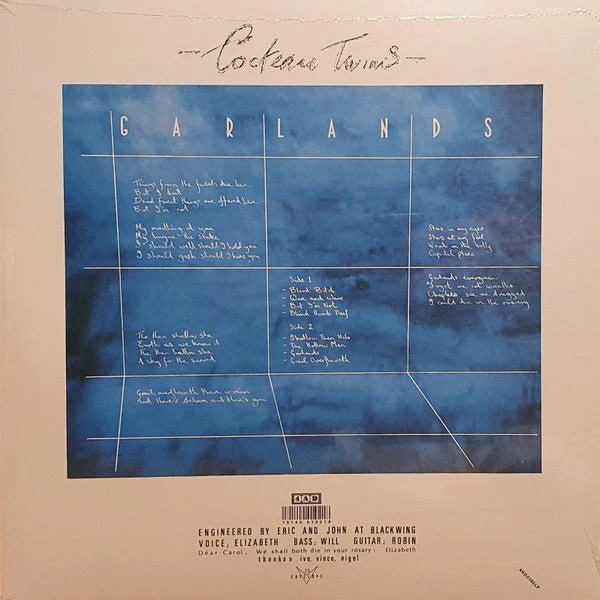 LP Cocteau Twins ‎– Garlands Nuevo precintado - Image 2