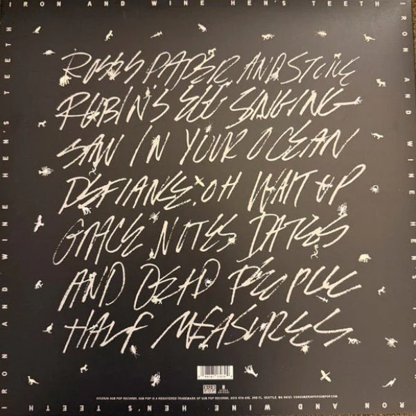 LP Iron And Wine ‎– Hen's Teeth Nuevo precintado - Image 2