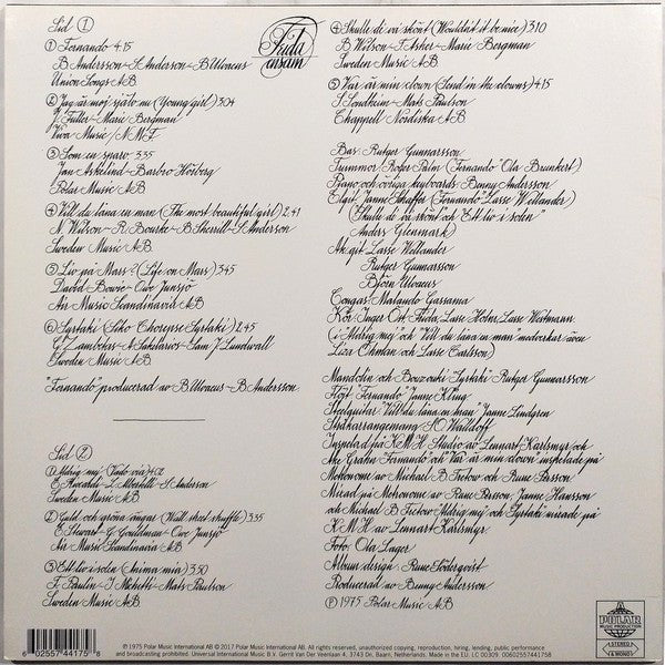 LP Anni-Frid Lyngstad – Frida Ensam Nuevo precintado - Image 2