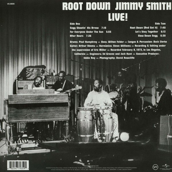 LP Jimmy Smith ‎– Root Down - Jimmy Smith Live! Nuevo precintado - Image 2