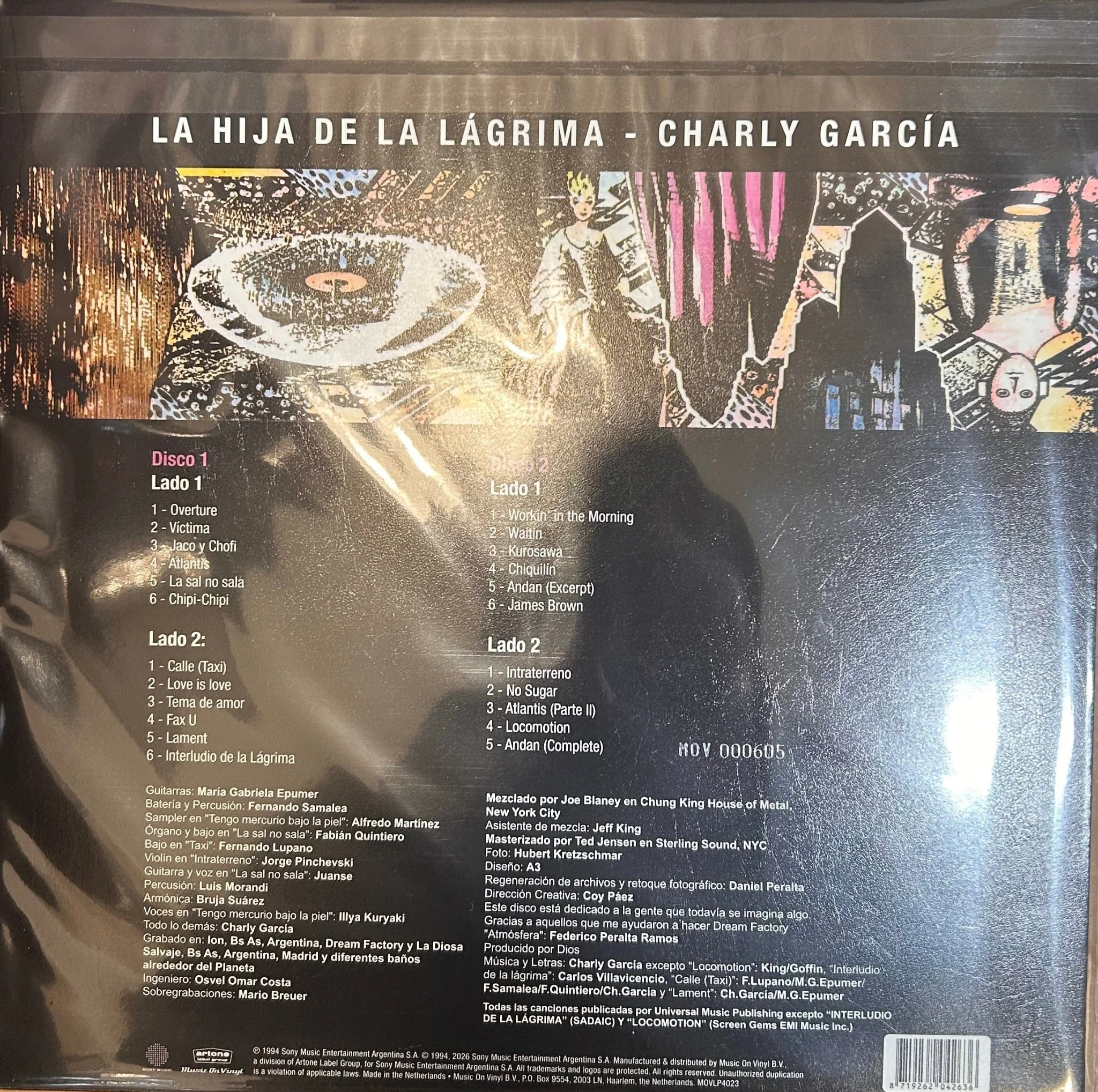 LP Charly Garcia ‎– La Hija De La Lágrima Nuevo precintado - Image 2