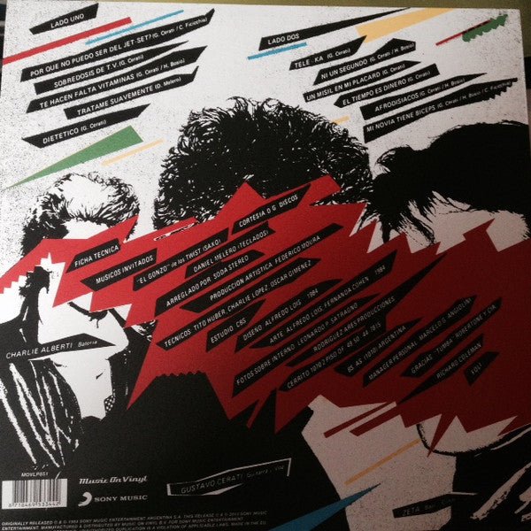 LP Soda Stereo ‎– Soda Stereo Nuevo precintado - Image 2