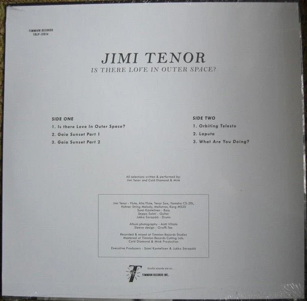 LP Jimi Tenor ‎– Is There Love In Outer Space? Nuevo precintado - Image 2