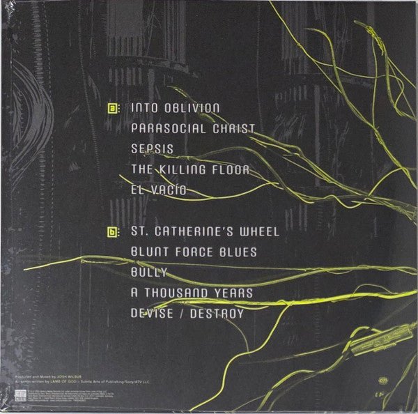 LP Lamb Of God – Into Oblivion Nuevo precintado - Image 2