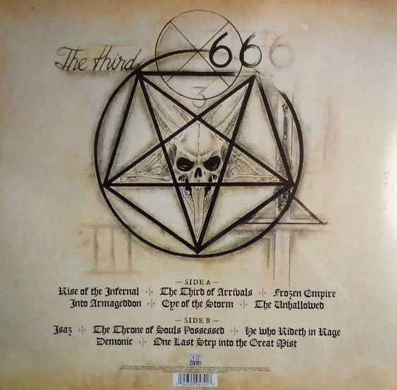LP Necrophobic ‎– The Third Antichrist Nuevo precintado - Image 2