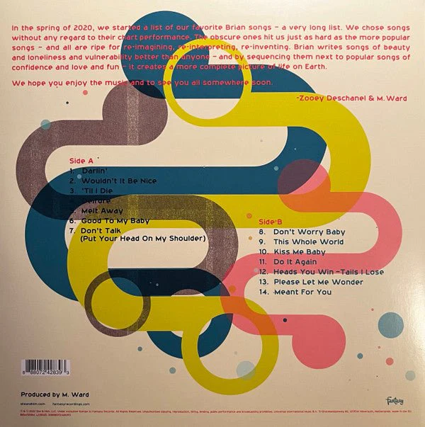 LP She & Him ‎– Melt Away: A Tribute To Brian Wilson Nuevo precintado - Image 2