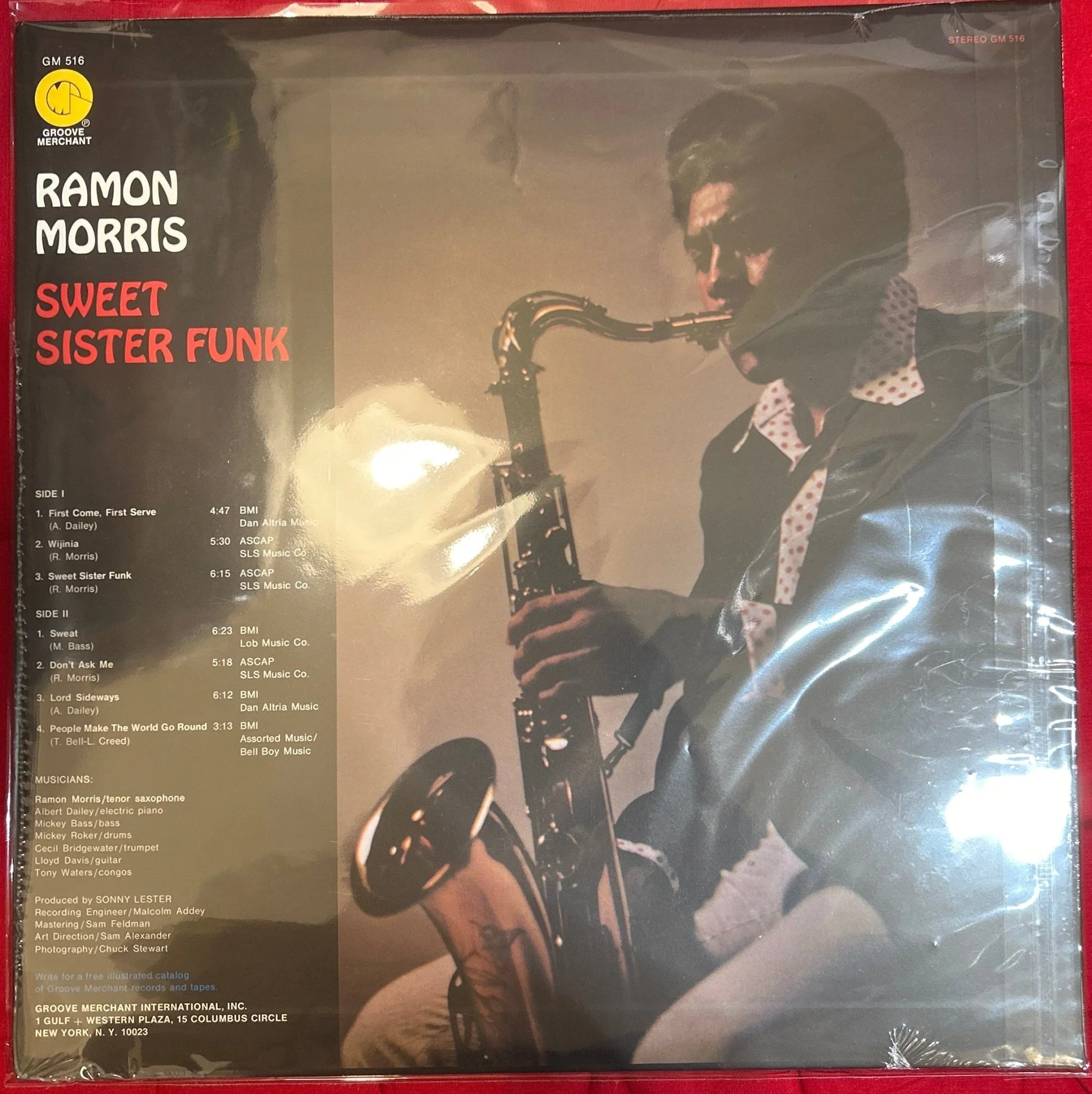 LP Ramon Morris ‎– Sweet Sister Funk Nuevo precintado - Image 2