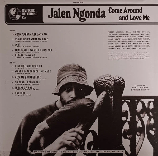 LP Jalen Ngonda ‎– Come Around And Love Me Nuevo precintado - Image 2
