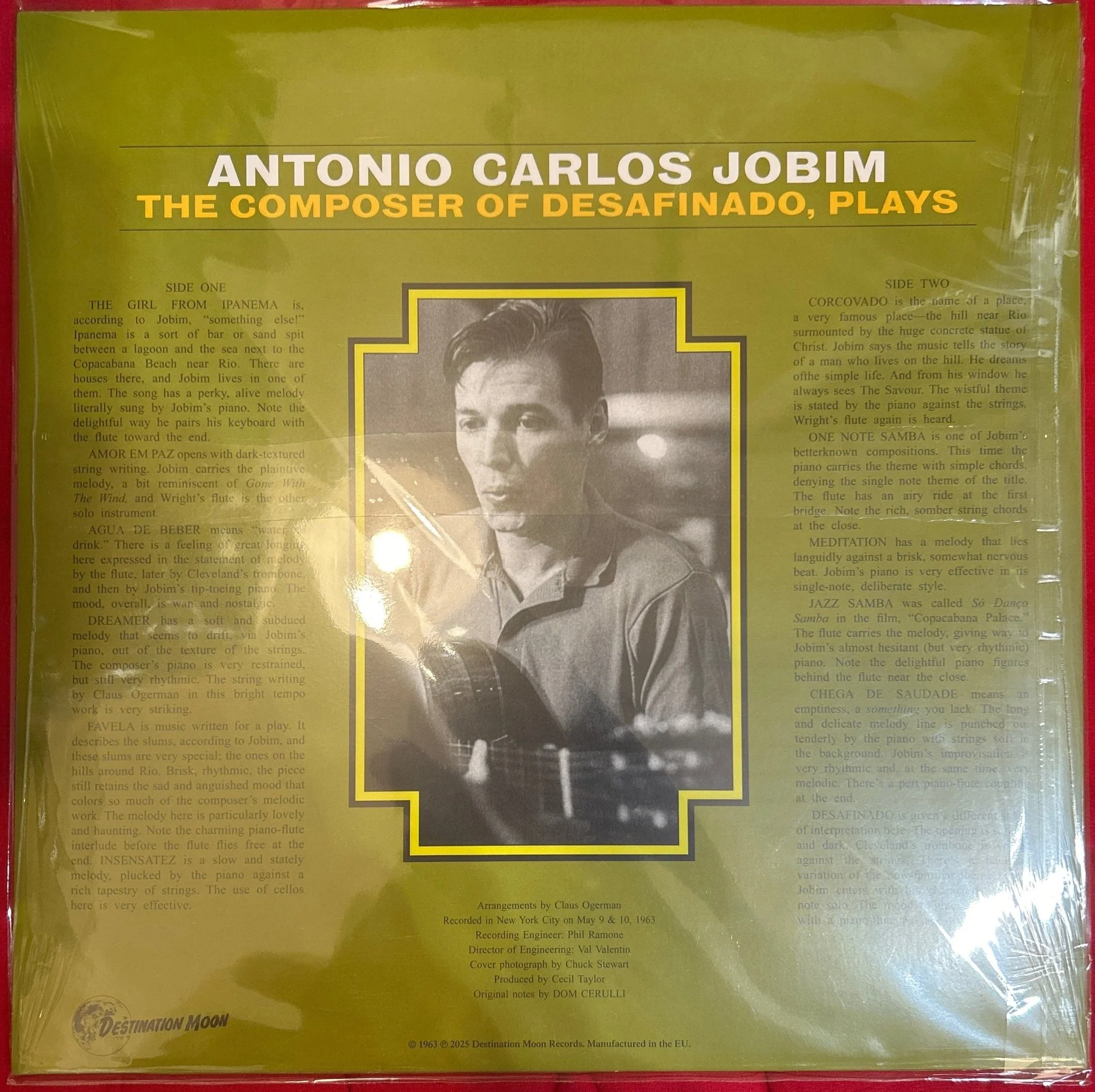 LP Antonio Carlos Jobim – The Composer Of Desafinado, Plays Nuevo precintado - Image 2