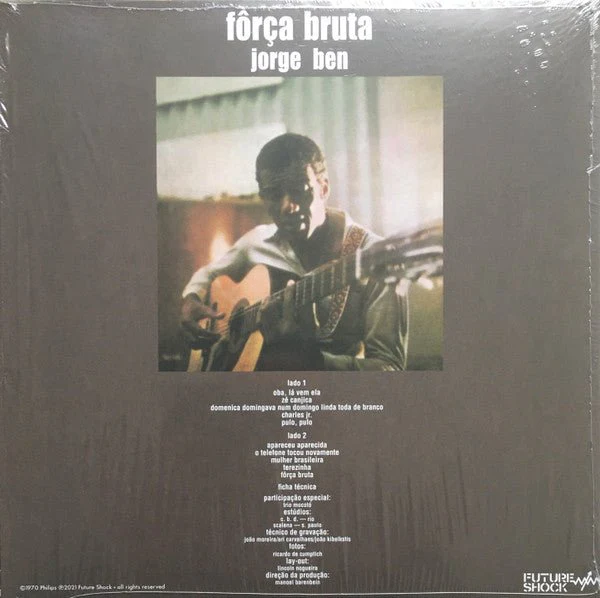 LP Jorge Ben ‎– Fôrça Bruta Nuevo precintado - Image 2