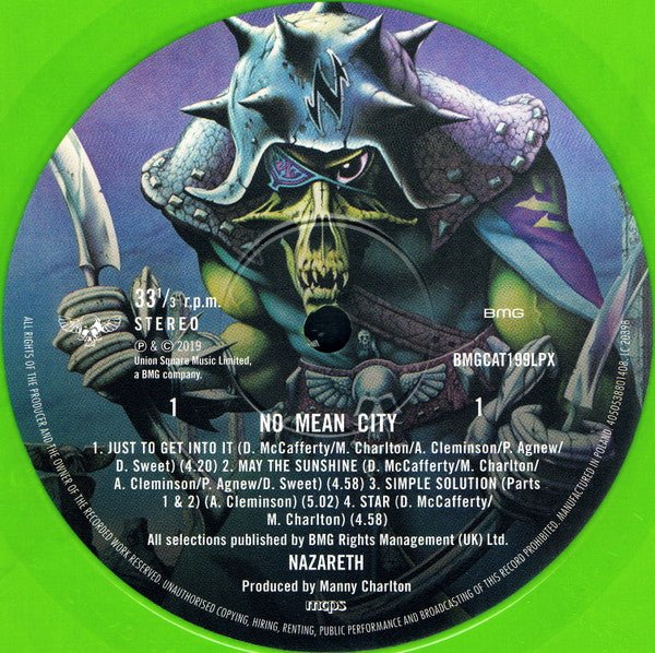 LP Nazareth  ‎– No Mean City Nuevo precintado - Image 3