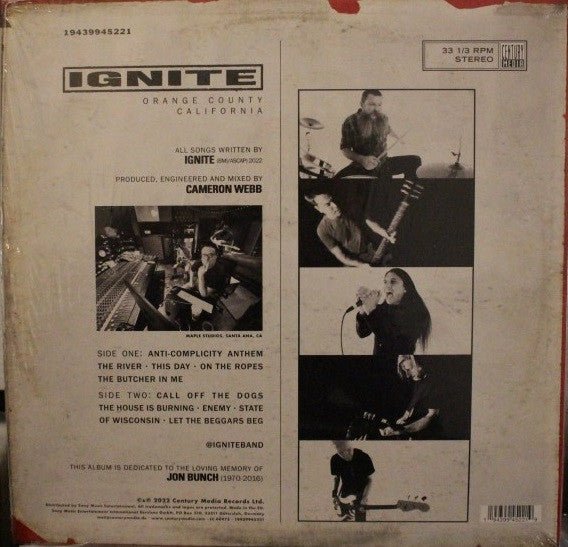 LP Ignite ‎– Ignite Nuevo precintado - Image 2
