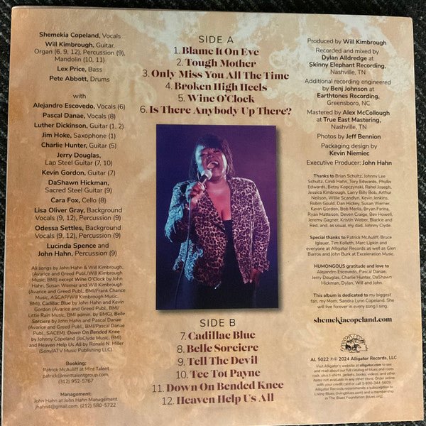 LP Shemekia Copeland ‎– Blame It On Eve USA import Nuevo precintado - Image 2