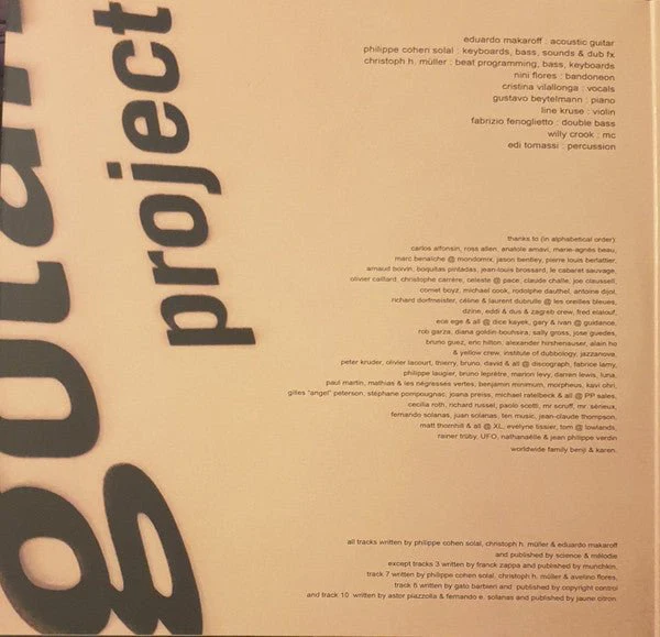 LP Gotan Project ‎– La Revancha Del Tango Nuevo precintado - Image 2