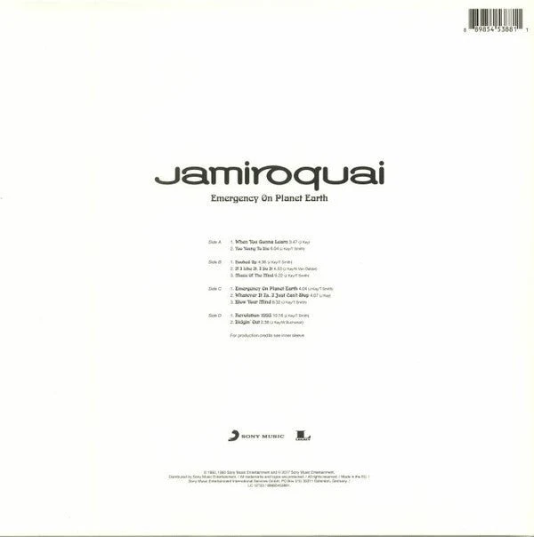 LP Jamiroquai – Emergency On Planet Earth Nuevo precintado - Image 2