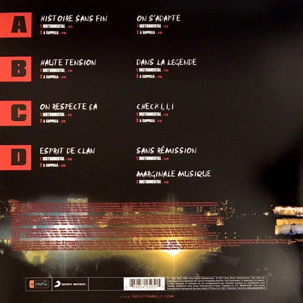 LP Fonky Family ‎– Instrumentaux Et A Cappella Vol. 2 Nuevo precintado - Image 2