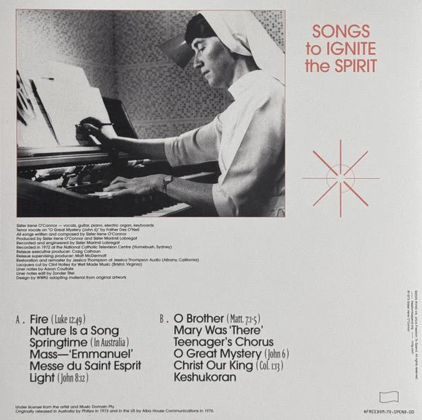 LP Sister Irene O'Connor – Fire Of God's Love Nuevo precintado - Image 2
