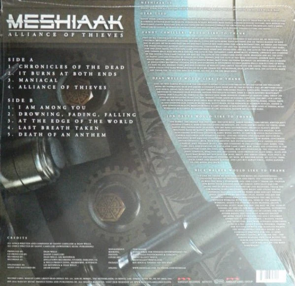 LP Meshiaak – Alliance Of Thieves Nuevo precintado - Image 2