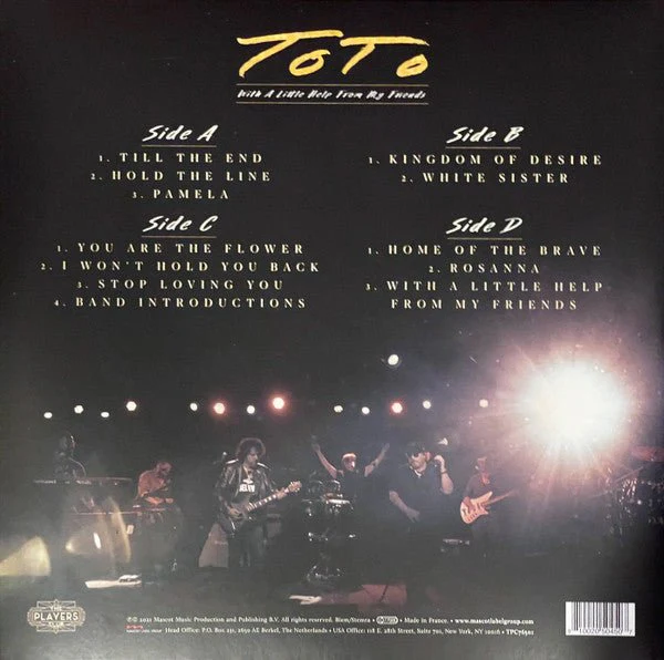 LP Toto ‎– With A Little Help From My Friends Nuevo precintado - Image 2