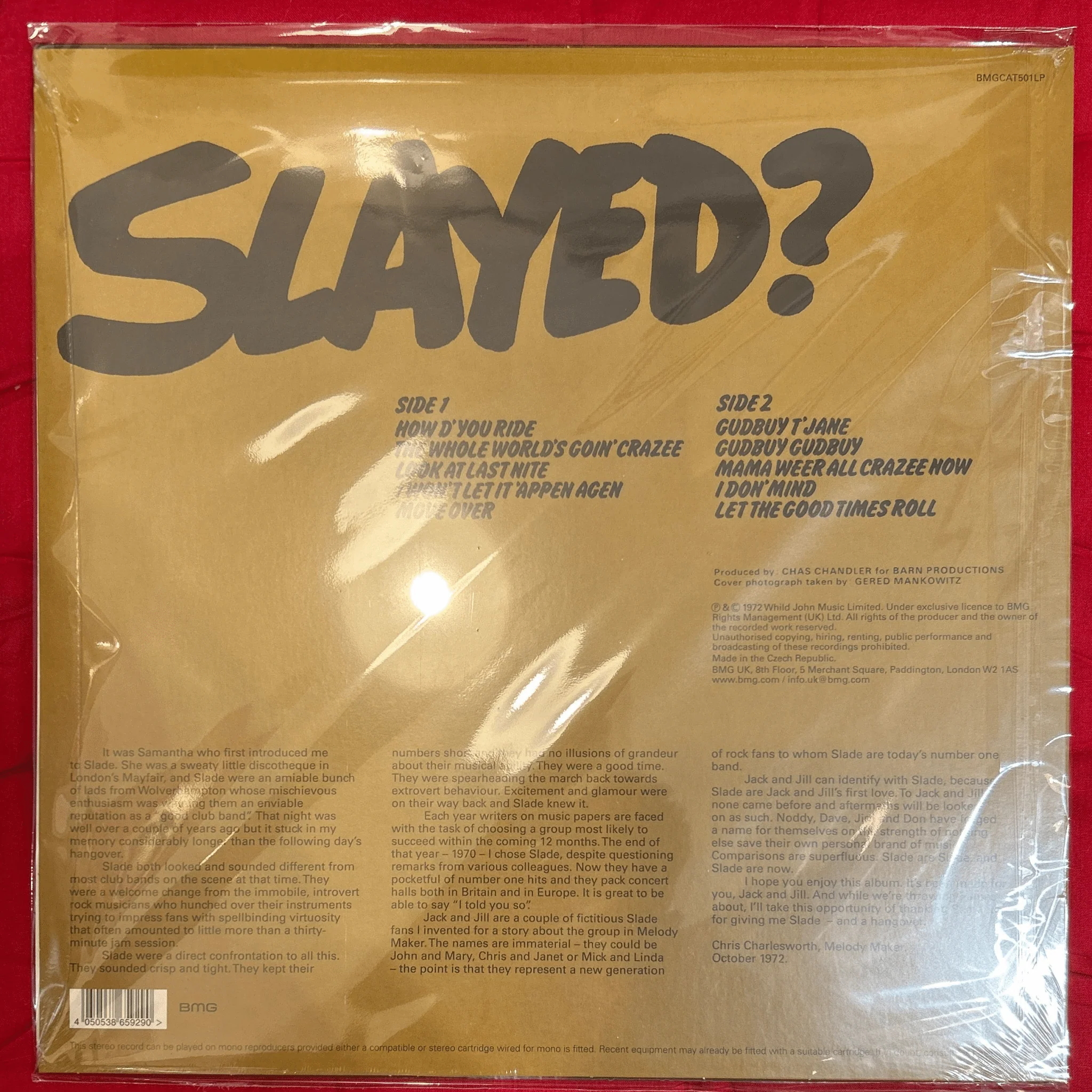 LP Slade ‎– Slayed? Nuevo precintado - Image 2