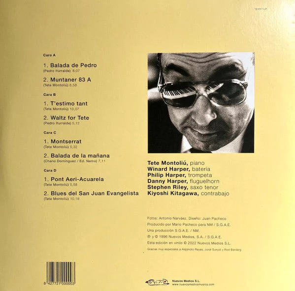 LP Tete Montoliu – En El San Juan Nuevo precintado - Image 2