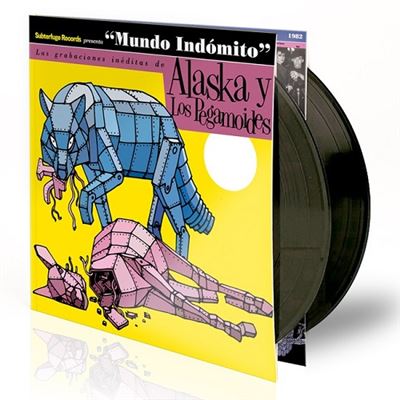 LP Alaska Y Los Pegamoides – Mundo Indómito Nuevo precintado - Image 3