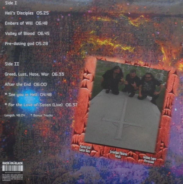LP Satan's Host ‎– Pre-dating God Part 1 Nuevo precintado - Image 2